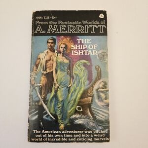 The Ship of Avatar A Merritt 1966 Avon 4th Print Fantasy PB Good VTG